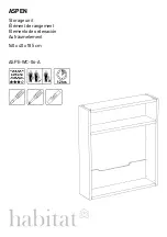 Habitat ASPEN ASPE-WC-06-A Manual preview