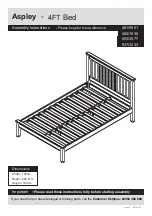 Preview for 1 page of Habitat Aspley 481/9651 Assembly Instructions Manual