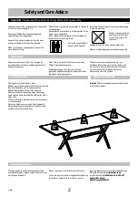 Preview for 2 page of Habitat Austin Dining Table Extension AUST-ET-SS20-A Assembly Instructions Manual