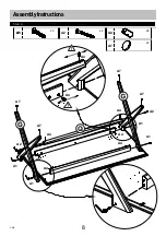 Preview for 8 page of Habitat Austin Dining Table Extension AUST-ET-SS20-A Assembly Instructions Manual