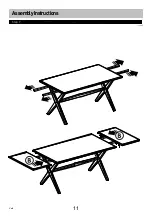 Preview for 11 page of Habitat Austin Dining Table Extension AUST-ET-SS20-A Assembly Instructions Manual