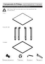 Preview for 3 page of Habitat Becklen BECK-CT-SS19-A Assembly Instructions