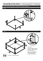 Preview for 4 page of Habitat Becklen BECK-CT-SS19-A Assembly Instructions