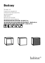 Habitat Bocksey 909551 Manual preview