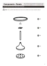 Preview for 3 page of Habitat BONNY BONNY-ST-AW17-A Assembly Instructions Manual