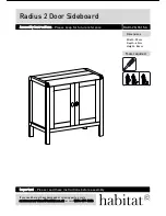 Habitat BORD-CO-SS15-A Assembly Instructions Manual preview