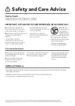 Preview for 2 page of Habitat Boutique 3248278 Quick Start Manual