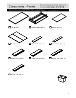 Предварительный просмотр 3 страницы Habitat BUMBLE BUMB-CD-AW17-A Assembly Instructions Manual