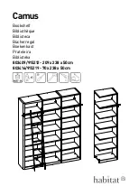 Preview for 1 page of Habitat Camus 803409 Assembly Instructions Manual