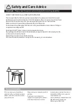 Предварительный просмотр 2 страницы Habitat CATO. DESK Assembly Instructions