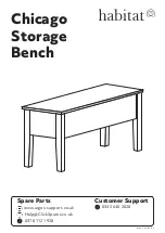 Habitat Chicago 6826697 Manual preview