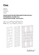 Preview for 1 page of Habitat Cleo 909533 Manual