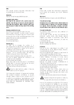 Preview for 2 page of Habitat Cleo 909533 Manual