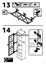 Preview for 14 page of Habitat Compton 920/0698 Manual