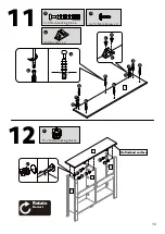 Предварительный просмотр 11 страницы Habitat Compton 930/6712 Assembly Instructions Manual