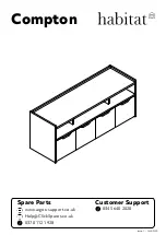 Preview for 1 page of Habitat Compton 939/3103 Assembly Instructions Manual