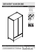 Habitat DERW-WR-SS20-A Assembly Instructions Manual preview