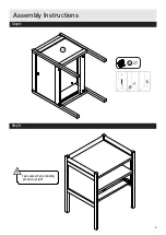 Preview for 8 page of Habitat DERWENT DERW-BT-SS20-A Assembly Instructions Manual