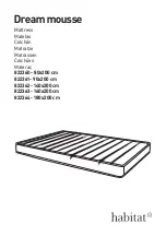 Предварительный просмотр 1 страницы Habitat Dream mousse 822360 Manual