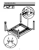 Preview for 5 page of Habitat DRIO -1W-SS15-A Assembly Instructions Manual