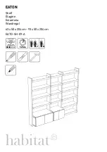 Preview for 1 page of Habitat EATON EATO-SH-09-A Assembly Instructions Manual