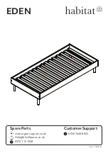 Предварительный просмотр 1 страницы Habitat EDEN 474/6841 Manual