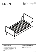 Habitat EDEN 80-35801 Manual preview