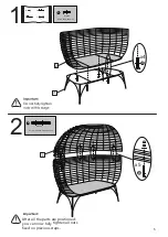 Предварительный просмотр 5 страницы Habitat Egg Bench 921/0822 Quick Start Manual