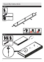 Preview for 5 page of Habitat Enzo Desk ENZO-DK-AW17-A Assembly Instructions Manual