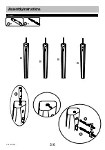 Preview for 5 page of Habitat ETTA BE-SS19-A Assembly Instructions Manual