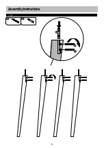 Preview for 5 page of Habitat Etta Extending Dining Table Assembly Instructions Manual