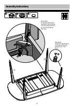 Preview for 6 page of Habitat Etta Extending Dining Table Assembly Instructions Manual