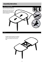 Preview for 7 page of Habitat Etta Extending Dining Table Assembly Instructions Manual