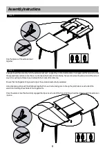 Preview for 8 page of Habitat Etta Extending Dining Table Assembly Instructions Manual