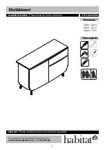 Habitat Etta Sideboard Assembly Instructions Manual preview