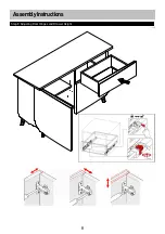 Предварительный просмотр 8 страницы Habitat Etta Sideboard Assembly Instructions Manual