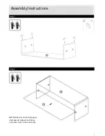 Preview for 5 page of Habitat GALA AV UNIT Assembly Instructions