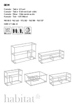 Habitat GEM 983 800 Manual preview