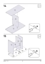 Preview for 14 page of Habitat Genna 803467 Assembly Instructions Manual