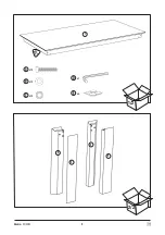 Preview for 6 page of Habitat Giulia 815000 Manual