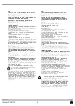 Preview for 3 page of Habitat Hana 806242 Quick Start Manual