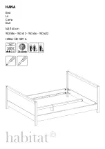 Habitat HANA-DB-S09-A Assembly Instructions Manual предпросмотр