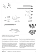 Preview for 3 page of Habitat HANA-DB-S09-A Assembly Instructions Manual