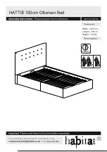 Предварительный просмотр 1 страницы Habitat HATTIE HATT-OK-SS20-A Assembly Instructions Manual