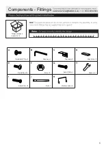 Предварительный просмотр 5 страницы Habitat HATTIE HATT-OK-SS20-A Assembly Instructions Manual