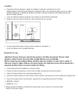 Preview for 2 page of Habitat Haxby 3120695 Care & Instruction Manual