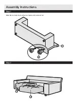 Предварительный просмотр 4 страницы Habitat Hendricks HEND-SR-AW14-A Assembly Instructions