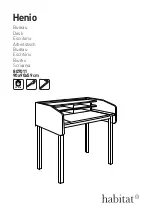 Habitat Henio 807011 Assembly Instructions Manual preview