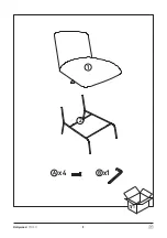 Предварительный просмотр 6 страницы Habitat Hollywood 825980 Assembly Instructions Manual