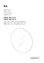 Habitat Iva 807202 Manual preview